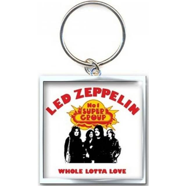 Led Zeppelin Whole Lotta Love Photo Print Keyring