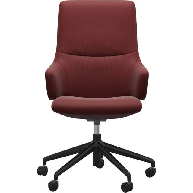 Stressless Mint High Back Home Office Chair With Arms - Fabric