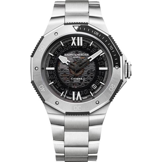 Baume & Mercier Riviera 10717 Men's Grey Dial & Bracelet Watch