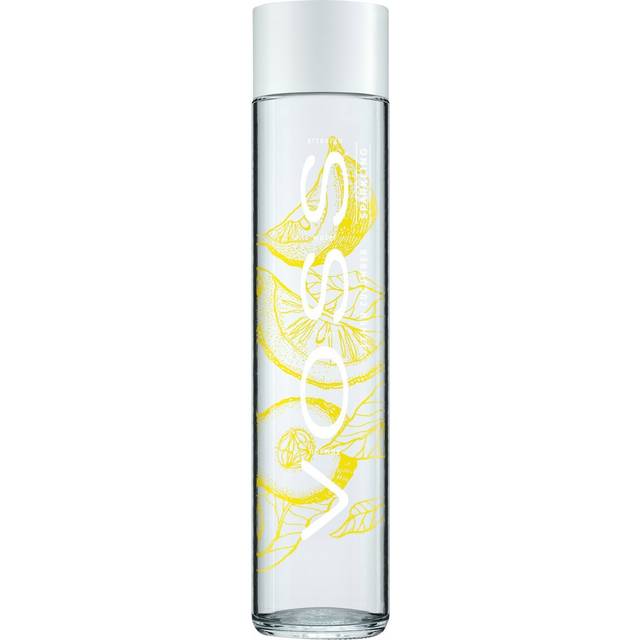 Voss lemon cucumber water - glass 375ml