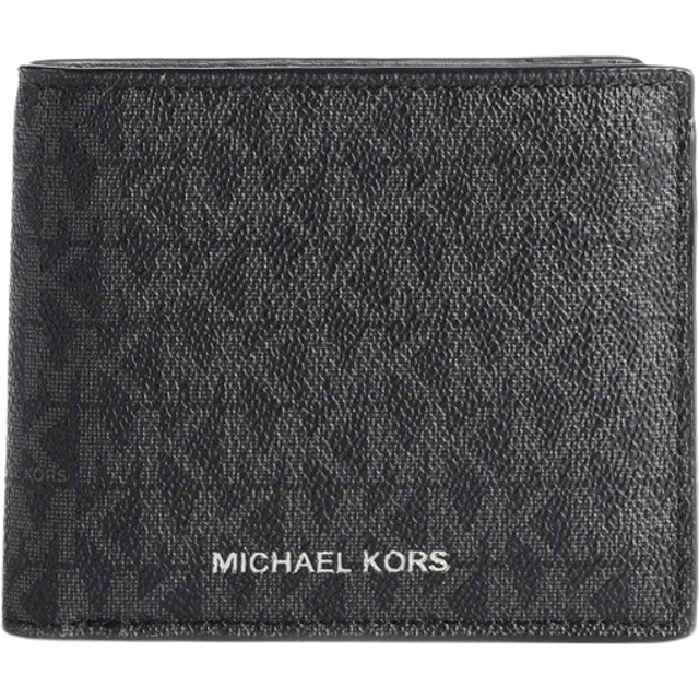 Michael Kors for man. 39F9LGYF3B Greyson Wallet black (OSFA), Casual, PVC