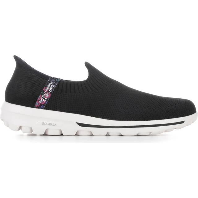 Women's Skechers Women's GO WALK Travel Tahiti Sunset Shoe in Black - Size: 8