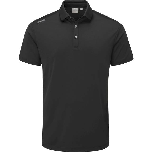 Ping Lindum Mens Golf Polo Shirt - Black - P03464-060 - XXLarge