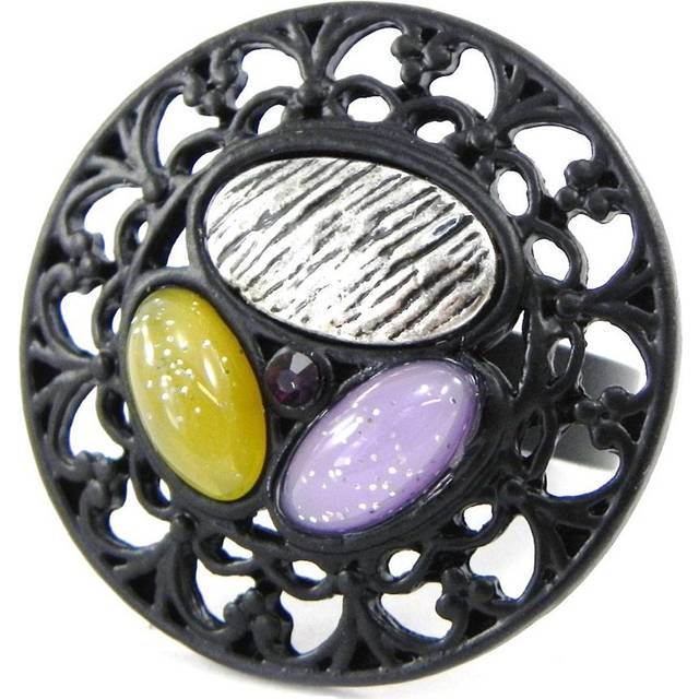 NOA [H8954] - Purple Green 'Carmen' Designer Ring green