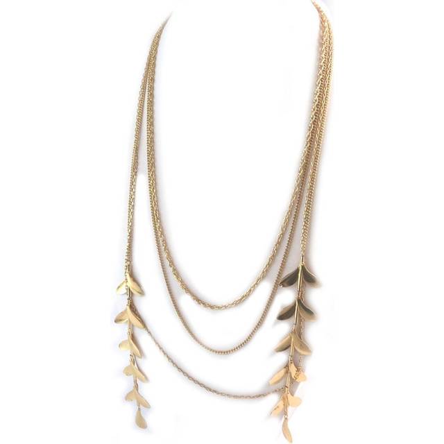 Les Trésors De Lily [N8812] - Designer necklace 'Cléopatra' golden gold