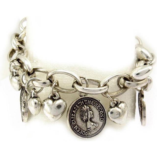 Les Trésors De Lily [C6151] - Designer Bracelet 'Queen Elizabeth' Silver silver