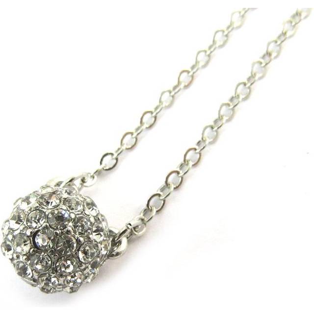 Les Trésors De Lily [N5001] - Designer necklace 'Sissi' white silver silver