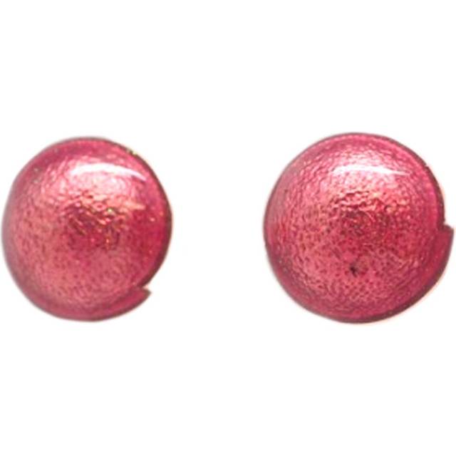 Les Trésors De Lily [Q8765] - Pink 'Nora' Designer Earrings - 15 mm
