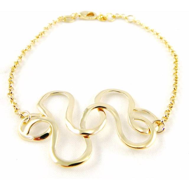 Les Trésors De Lily [H2622] - Guldpläterat armband 'Choréographie' gyllene
