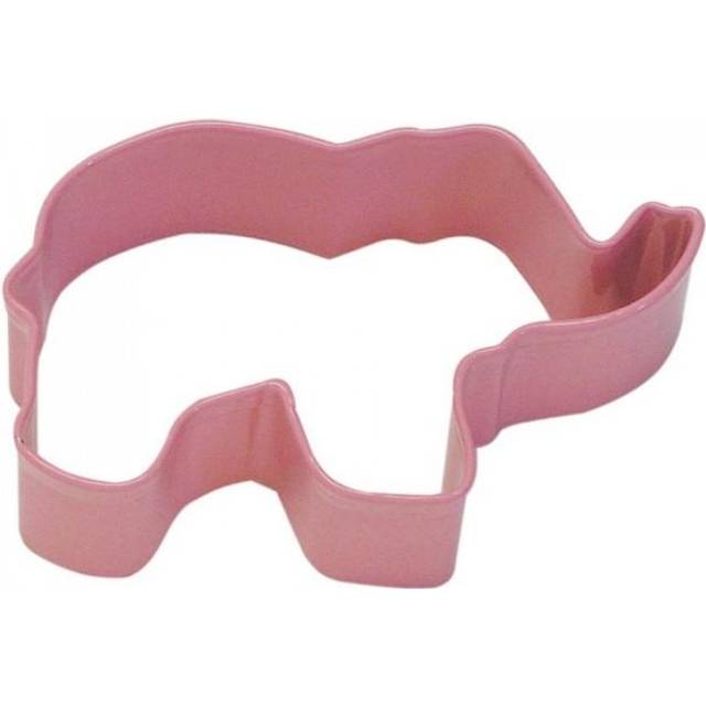 Anniversary House Elephant Poly-Resin Coated Cookie Cutter