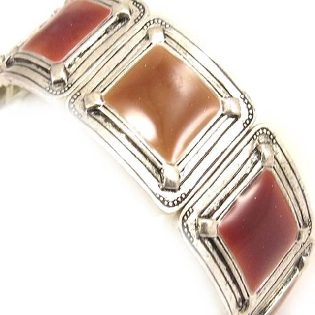 Lily's Treasures [C5287] - Brown 'Anamaya' Designer Bracelet brown