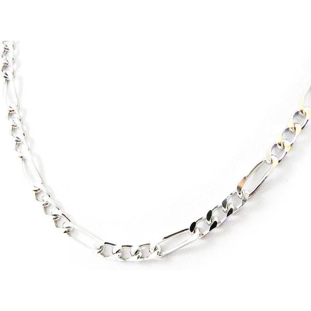 Altesse [I2988] - Silver necklace 'Figaro' 45 cm 4 mm silver