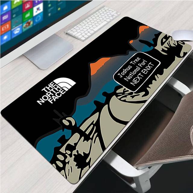 (a-HC009244 300x600x3mm) N-North Face Desk Mat Xxl Gaming Mouse Pad Accessories Large Protector Mause Mats Pc Gamer Keyboard Pads Mousepad Mice Keyboa