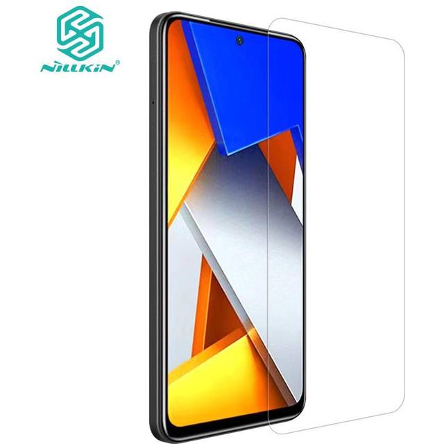 Nillkin For Xiaomi Poco M4 Pro 4G Tempered Glass Screen Protector Anti Fingerprint Anti-Glare 2.5D HD Transparent H+ Pro Anti-Explosion Screen Film Poco M4 Pro 4G clear