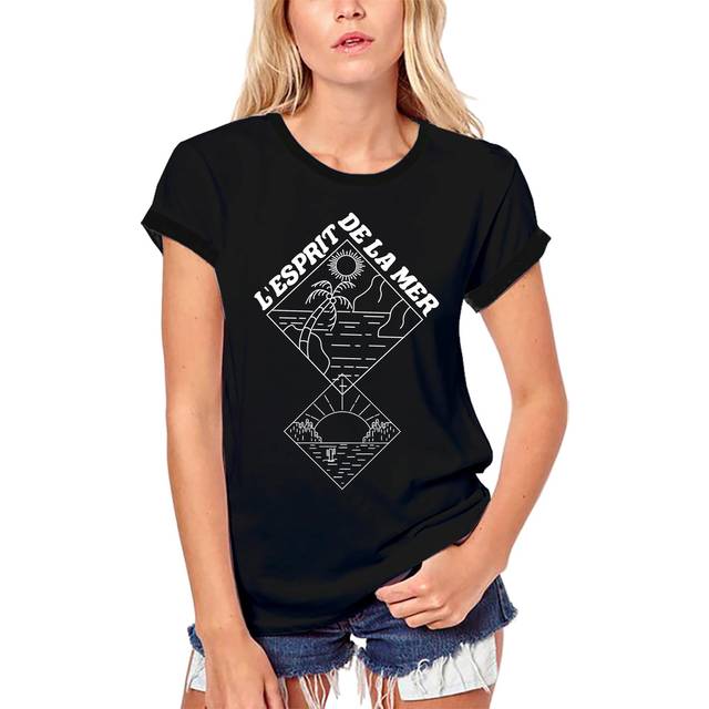 Women's Organic T-Shirt Spirit of the Sea - Summer Fun XS silver sand