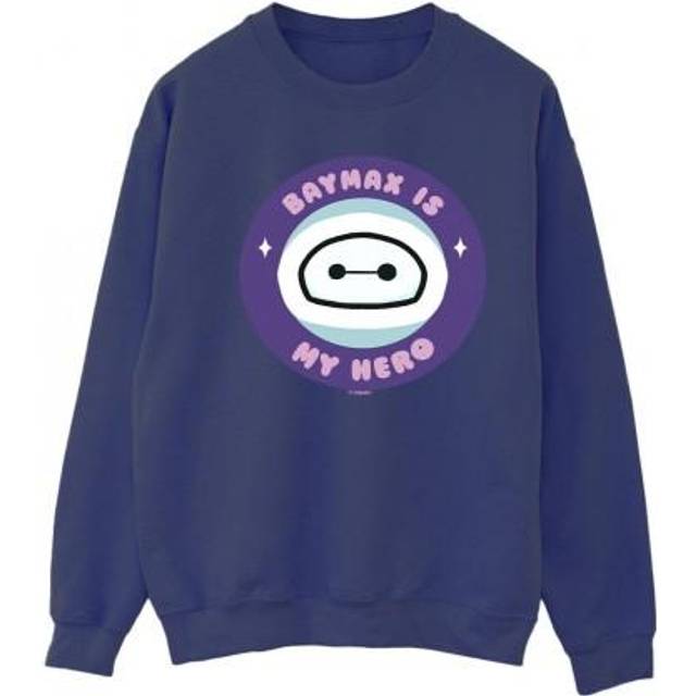 Big Hero 6 Baymax My Hero Pocket Sweatshirt - White