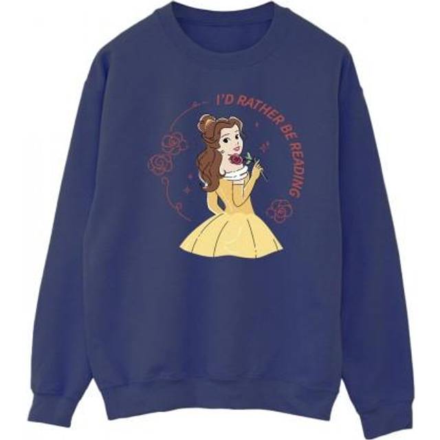 Beauty And The Beast I´d Rather Be Reading Sweatshirt - Navy