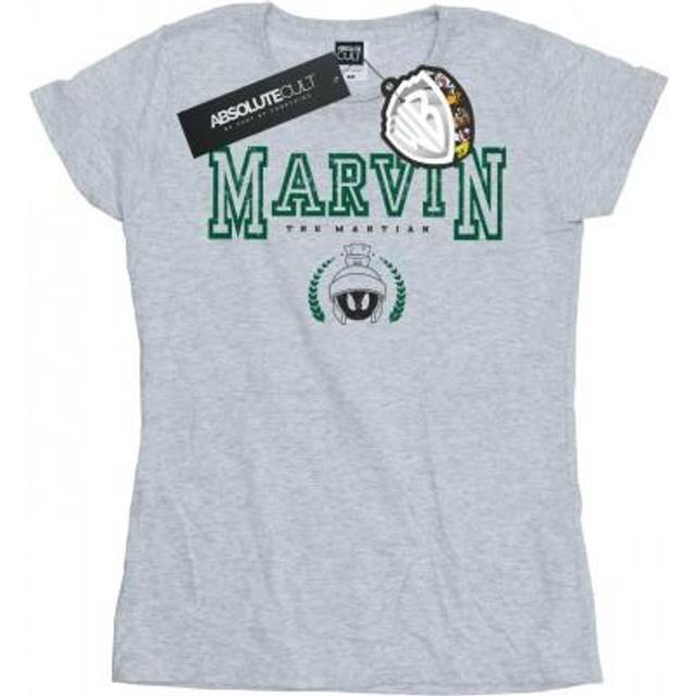 Marvin The Martian Cotton T-Shirt - White - L