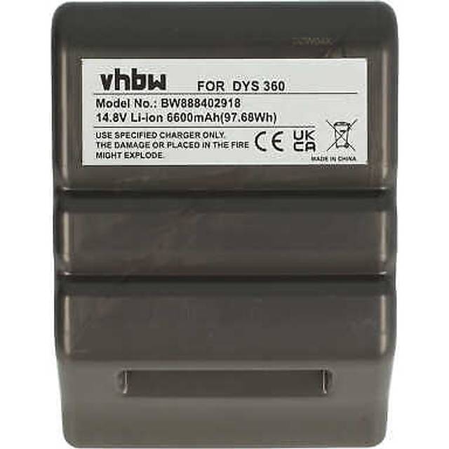 Battery for dyson 360 heurist 360 360 eye robot 360 eye rb01 6600mah 14.8v