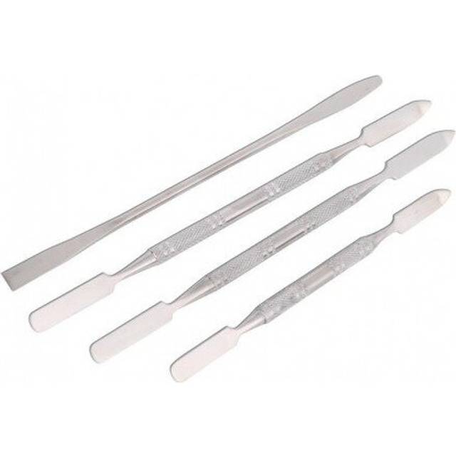 Beauty Stainless Steel Makeup Nail Art Eye Shadow Foundation Mixing Spatula Cosmetic Tool Stick