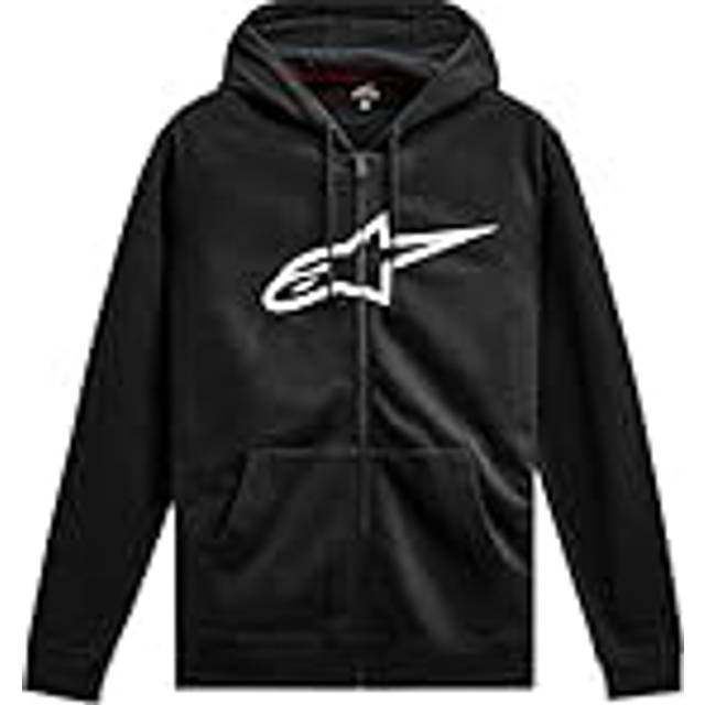Alpinestars Agele Zip V3 Hoodie med Dragkedja Svart-Vit