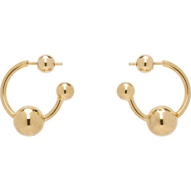 Jean Paul Gaultier Gold Piercing Earrings - 92 Gold - UNI