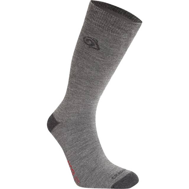 Craghoppers Nosilife Travel Wool Socks: Coast Grey: 6-8 Size: 6-8, Col
