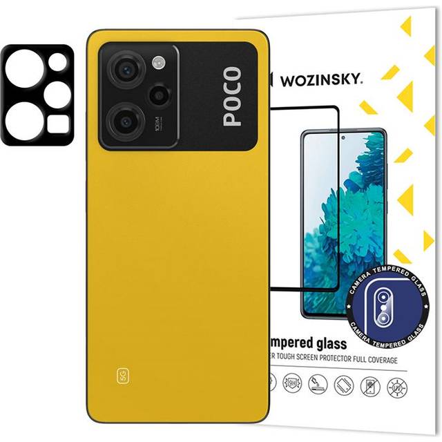 Wozinsky Xiaomi Redmi Note 12 Pro Kameralinsskydd i HÃ¤rdat Glas Full Glue