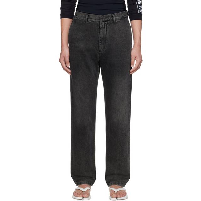Mm6 Maison Margiela Man Jeans Black Size 32 Cotton