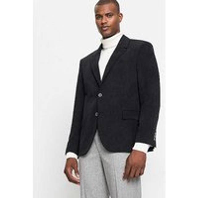 bonprix Velvet Cord Blazer - Black