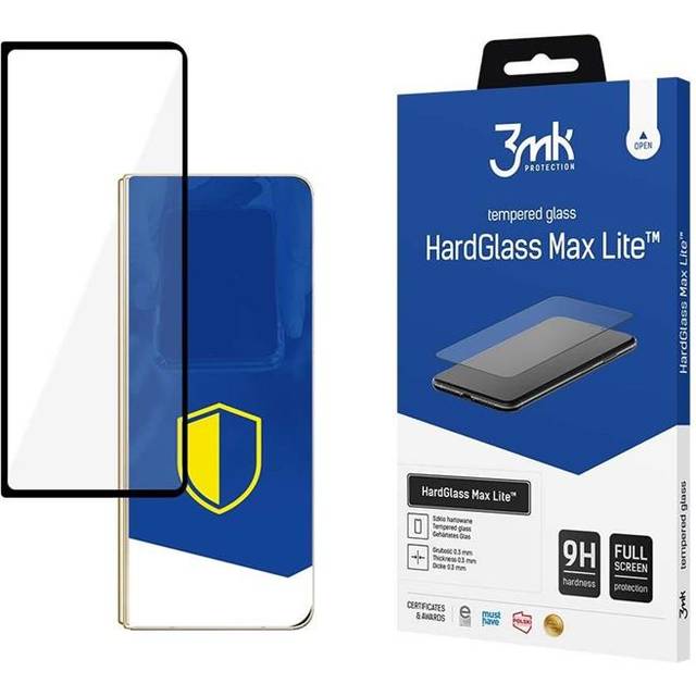 3mk Galaxy Z Fold 4 HÃ¤rdat Glas SkÃ¤rmskydd Max Lite - Clear