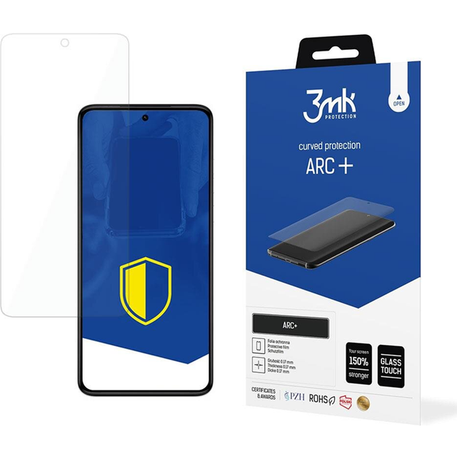 3MK Motorola Moto G84 5G Plastfilm SkÃ¤rmskydd ARC+ Transparent