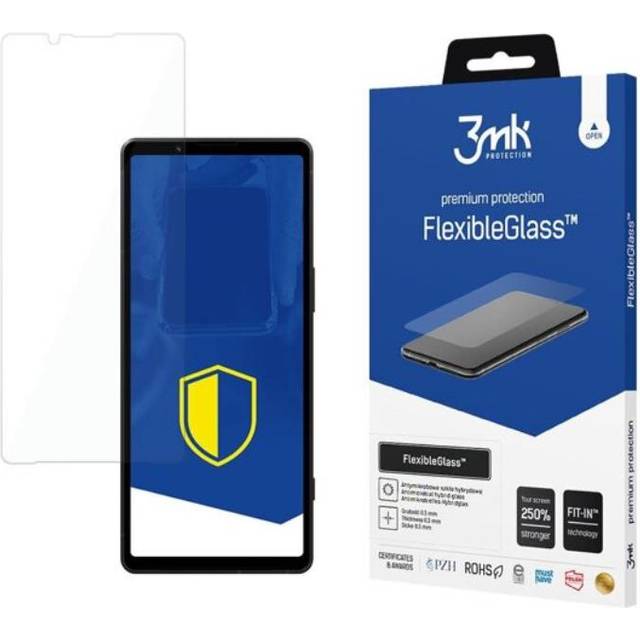 3MK Sony Xperia 5 V Hybrid Okrossbart Glas FlexibleGlass