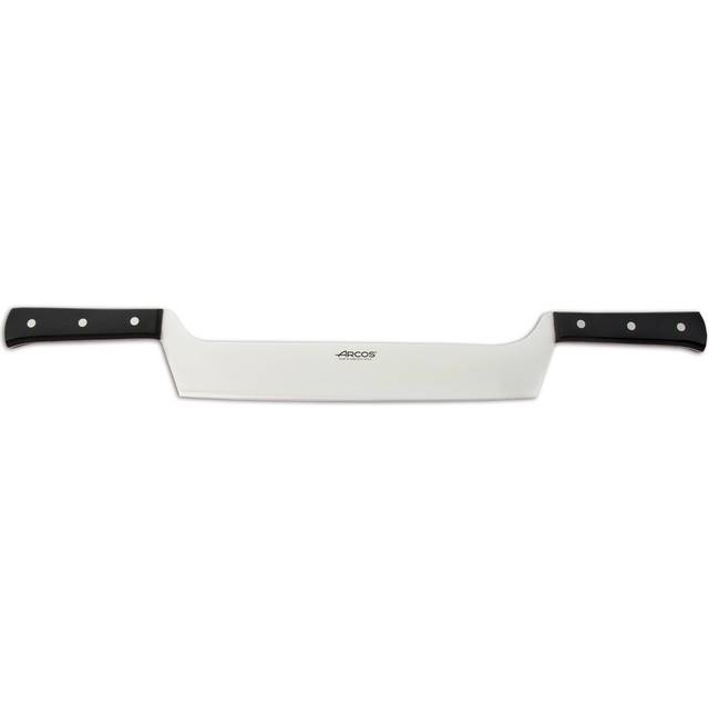 ARCOS Universal Professionell Ostkniv 290mm med 2 Handtag. Ostkniv i Rostfritt Stål och Polioximetilen Handtag. Lämplig för Diskmaskin. Färg Svart