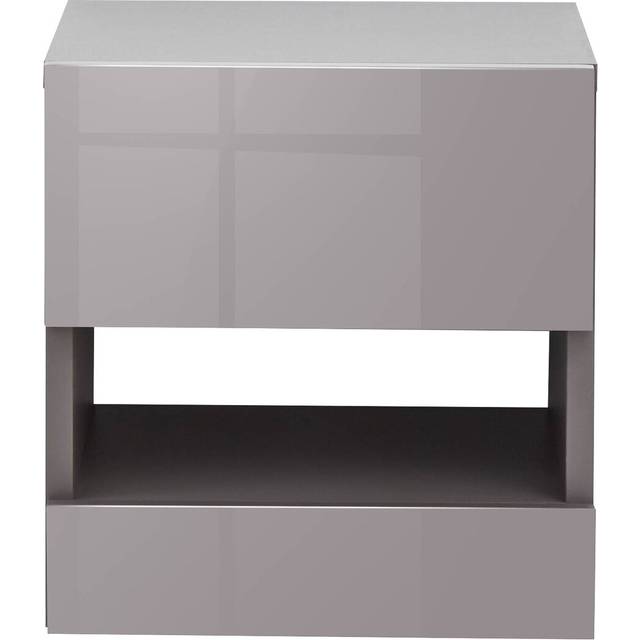 Galicia Pair of Wall Mounted Bedside Tables - Grey