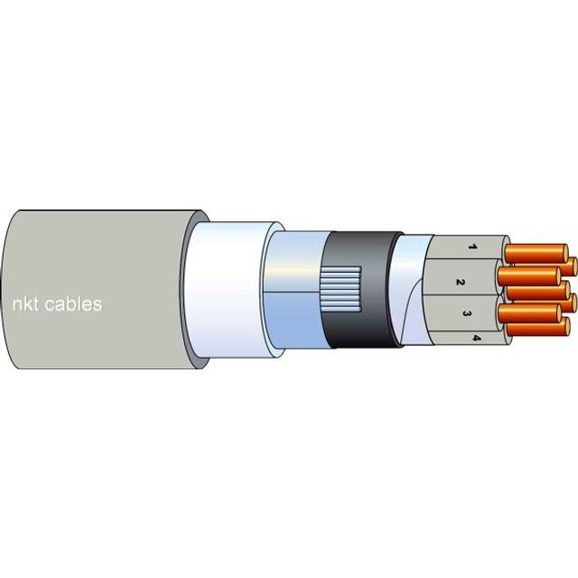NKT TEL3300021 Styrkabel EQLR, Dca, trumma 500 m 7x1.5 mm²