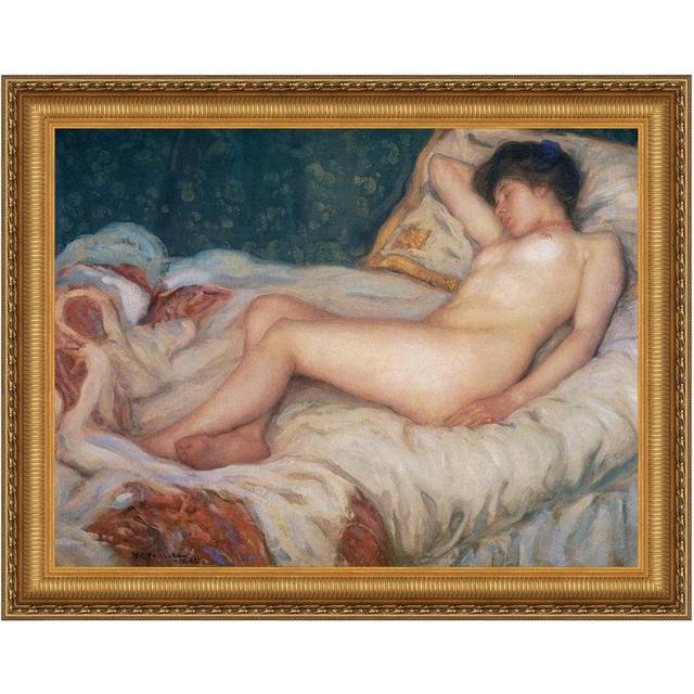 Sleep Framed Canvas Replica Painting: Small