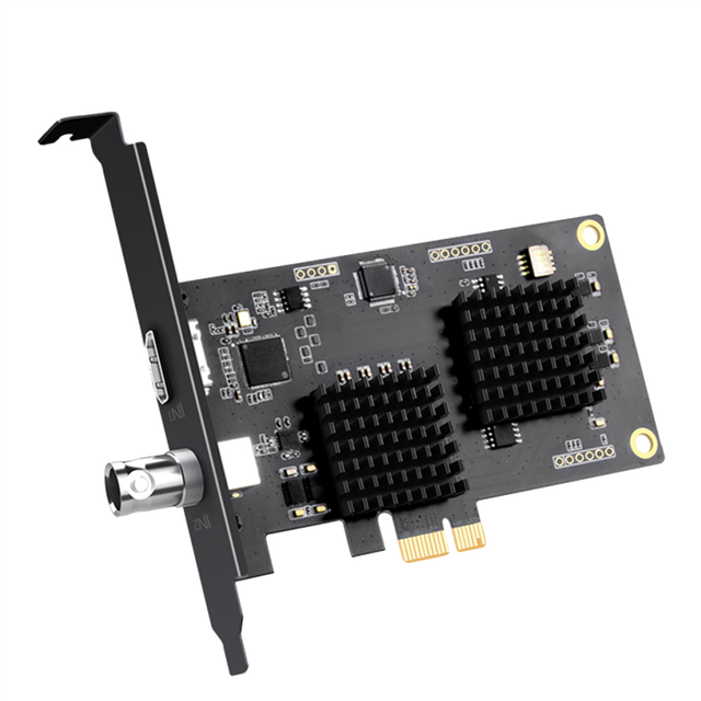 Dual Way SDI Video Capture Card 1080P HD PCIE Support VMIX Conferencing Software Push Stream