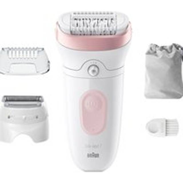Braun Silk-epil 7 7-030 Epilator - White - 6.5 x 18 x 19.7cm