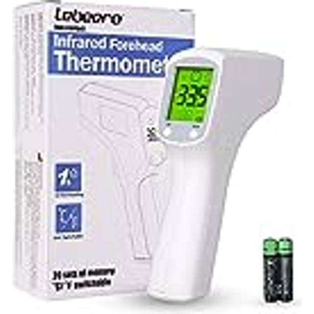 AGM Pannan infraröd termometer, två mätlägen icke-kontakt digital LCD handhållen termometer, exakt och snabb mätning temperatur för baby, vuxna och Objetcs (ny version)