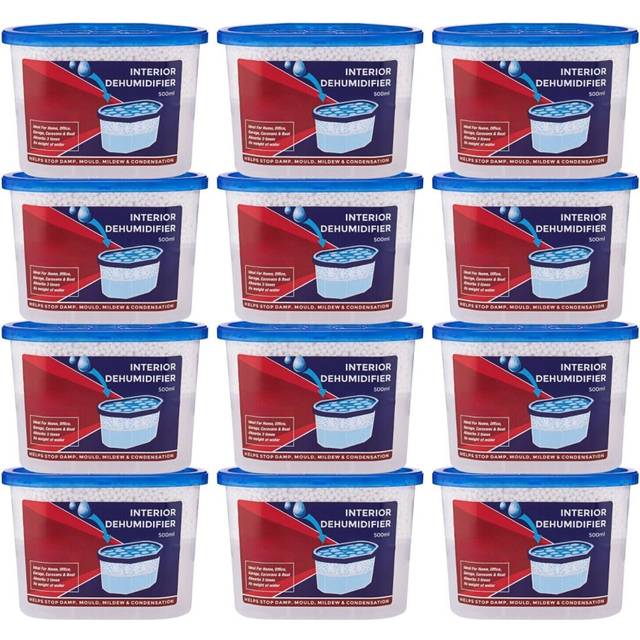 12 X LARGE INTERIOR DEHUMIDIFIER DRAWS in MOISTURE STOP DAMP CONDENSATION