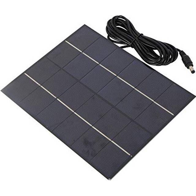 Solar Panel Charger 55W 6V Portable Polycrystalline Silicon Solar Panel DIY Solar Panel with DC Port for Battery Charger Power Supply Other