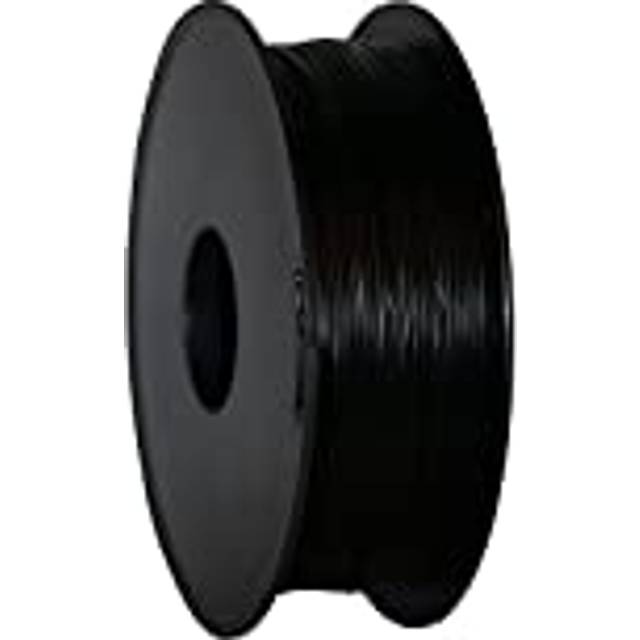 GEEETECH PLA Filament 1.75mm 1kg Spool for 3D Printer, Vacuum Packaging, Black