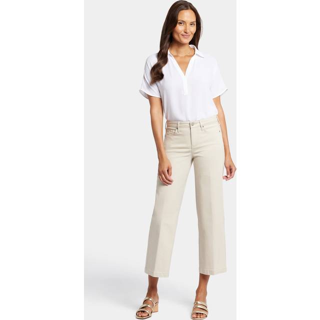 NYDJ Teresa Wide Leg Ankle Jeans