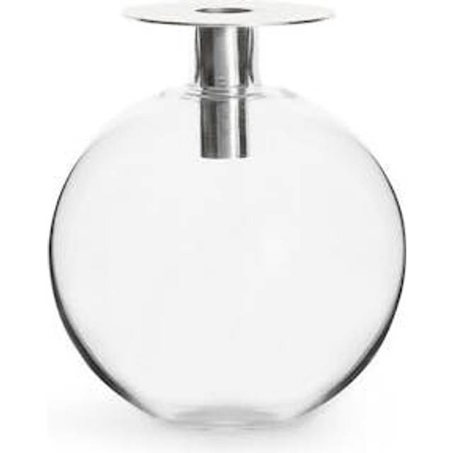 Sagaform - Top Vas/Ljusstake 18 cm Silver