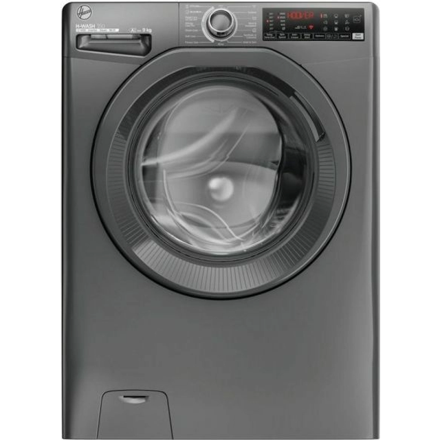 Hoover H3WPS496TMRR6 9kg 1400 Spin Washing Machine Graphite