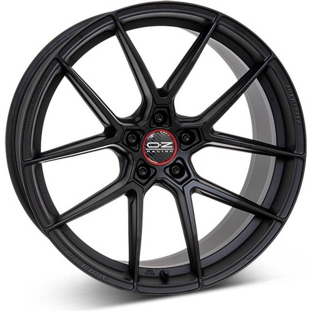 OZ Racing I-TECH Estrema GT HLT Alloy Wheels In Satin Black Set Of 4 - 18x9 Inch ET32 5x114.3 PCD Satin Black, Black