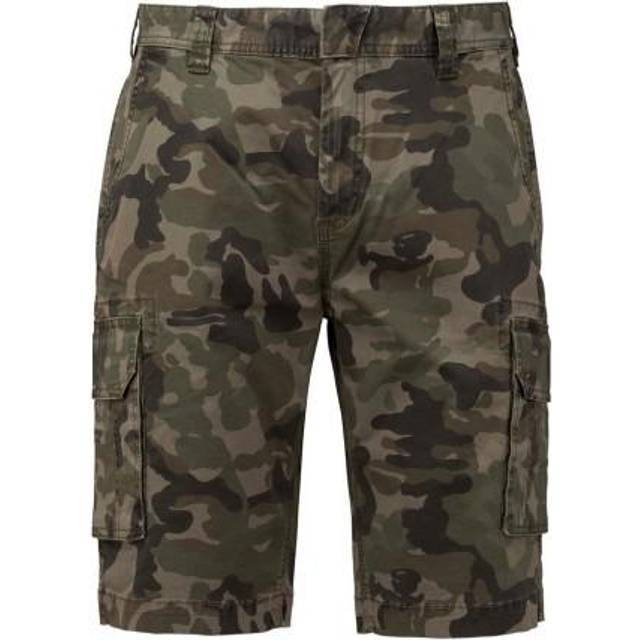 (36in, Camel) Kariban Adults Unisex Multi-Pocket Shorts