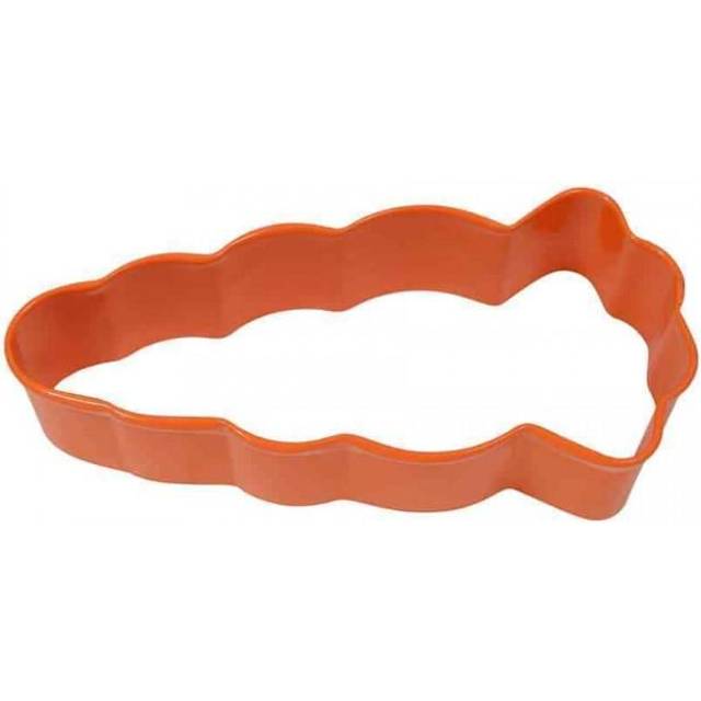 Anniversary House Carrot Poly-Resin Coated Cookie Cutter