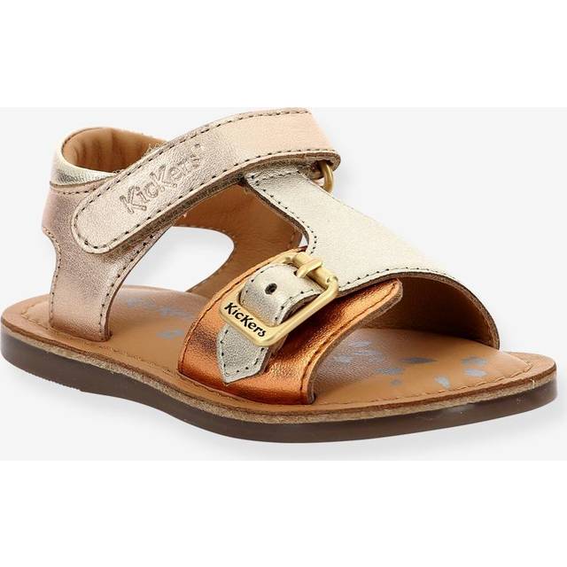 Baby girl sandals Kickers Diazz - Beige - 26